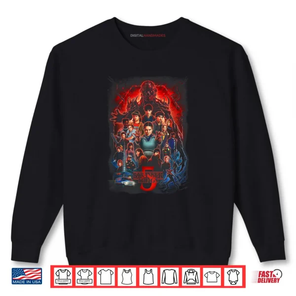 Stranger Things Season 5 Kyle Lambert Shirt 1 Sweatshirt Stranger Things Season 5 Kyle Lambert Shirt
