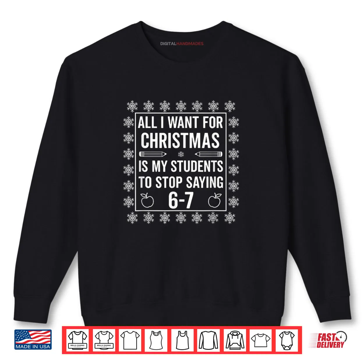 Students Saying 6 7 67 Six Seven Teacher Christmas Shirt Students Saying 6 7 67 Six Seven Teacher Christmas Shirt