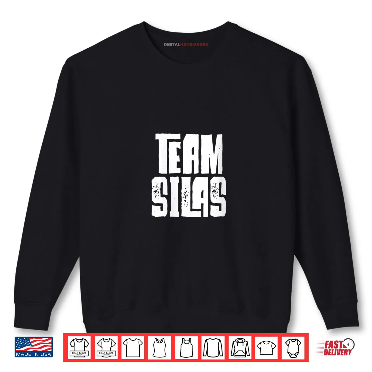 Team Silas Son Dad Mom Husband Grandson Sports Shirt Team Silas Son Dad Mom Husband Grandson Sports Shirt