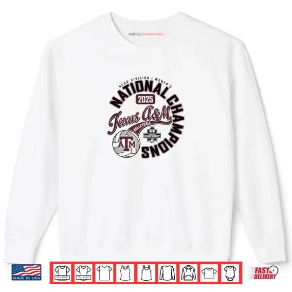 Sweatshirt Texas AM Aggies National Champs 2025 Shirt