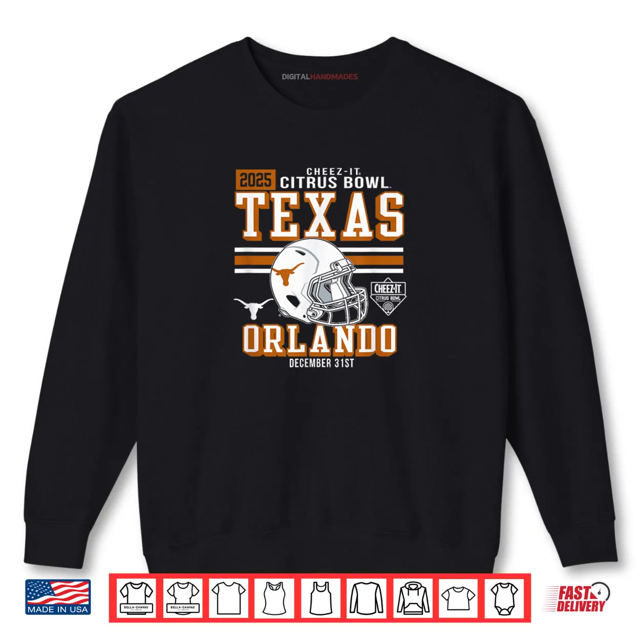 Texas Longhorns Citrus Bowl 2025 Officially Licensed Shirt Texas Longhorns Citrus Bowl 2025 Officially Licensed Shirt