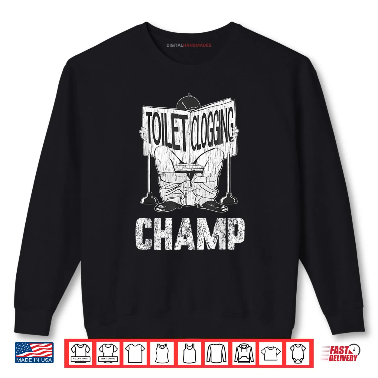 Toilet Clogging Champion Toilet Humor Party Shirt Toilet Clogging Champion Toilet Humor Party Shirt