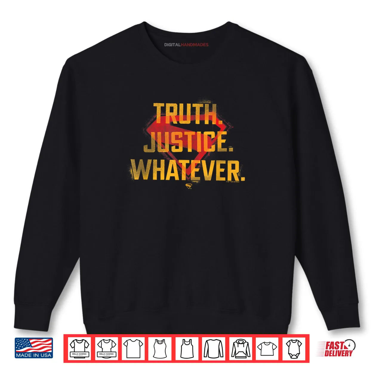 Truth, Justice, Whatever Large Shirt Truth, Justice, Whatever Large Shirt