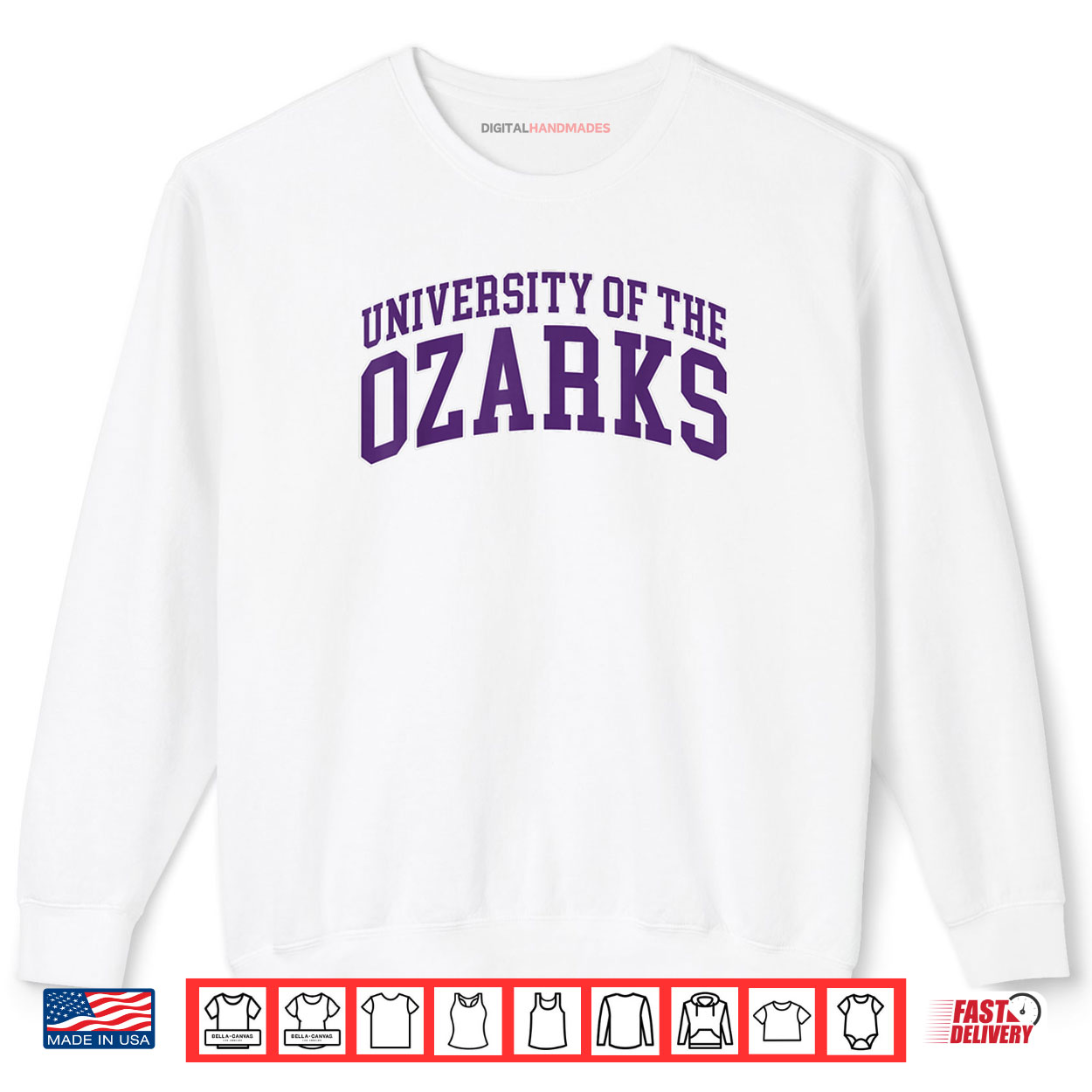 University College Ozarks Athletics Vintage Arch Shirt University College Ozarks Athletics Vintage Arch Shirt