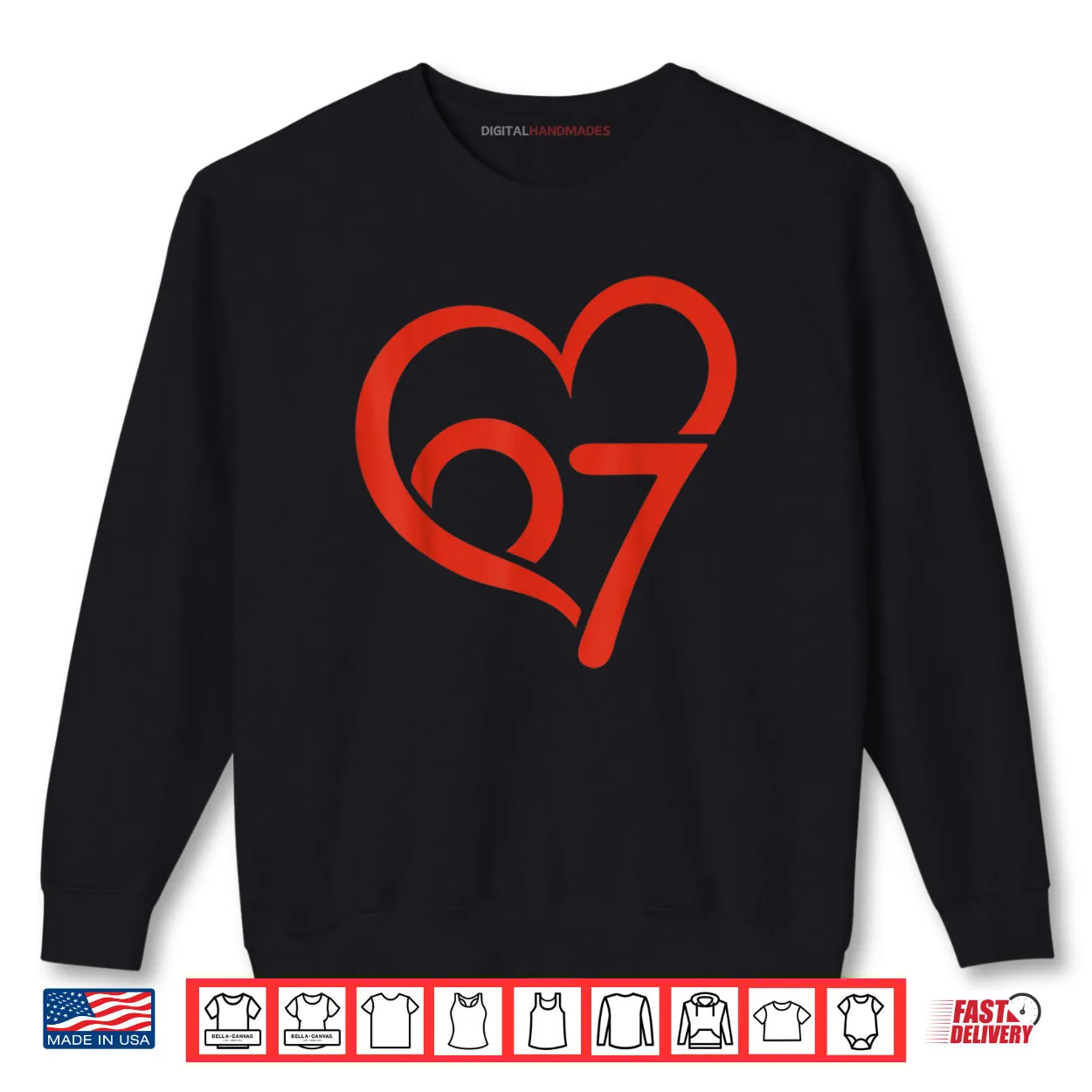 Valentine’s Day 67 Meme 67th Birthday 6 7 Valentine Heart Shirt Valentine’s Day 67 Meme 67th Birthday 6 7 Valentine Heart Shirt