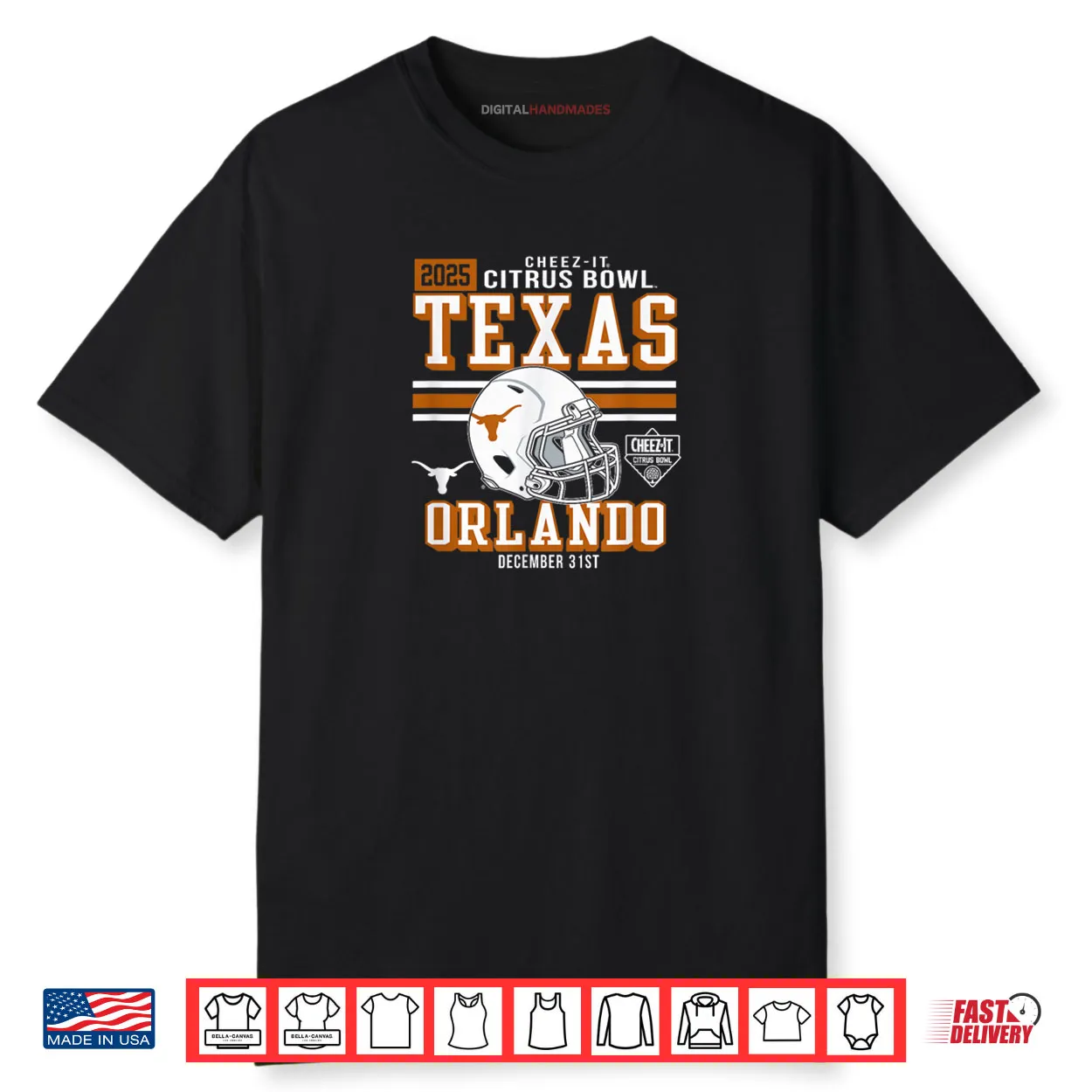 Texas Longhorns Citrus Bowl 2025 Shirt Texas Longhorns Citrus Bowl 2025 Shirt