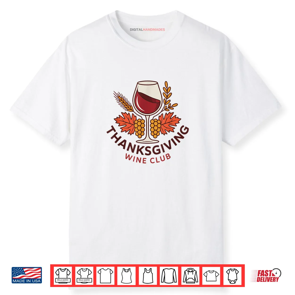 Thanksgiving Wine Club Fun for Wine Lovers Celebrating Fall Shirt Thanksgiving Wine Club Fun for Wine Lovers Celebrating Fall Shirt