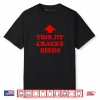 This JIT Cracks Birds Red Arrow Shirt