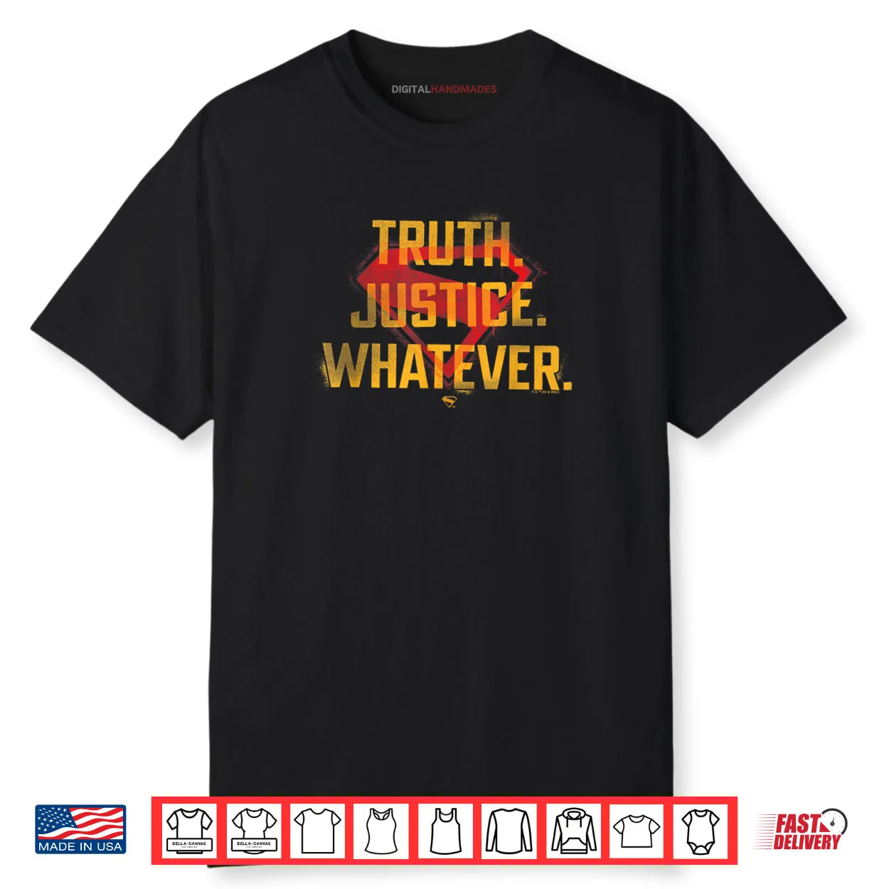 Truth, Justice, Whatever Large Shirt Truth, Justice, Whatever Large Shirt