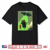 Vintage Japanese Cute Cat UFO Alien Shirt