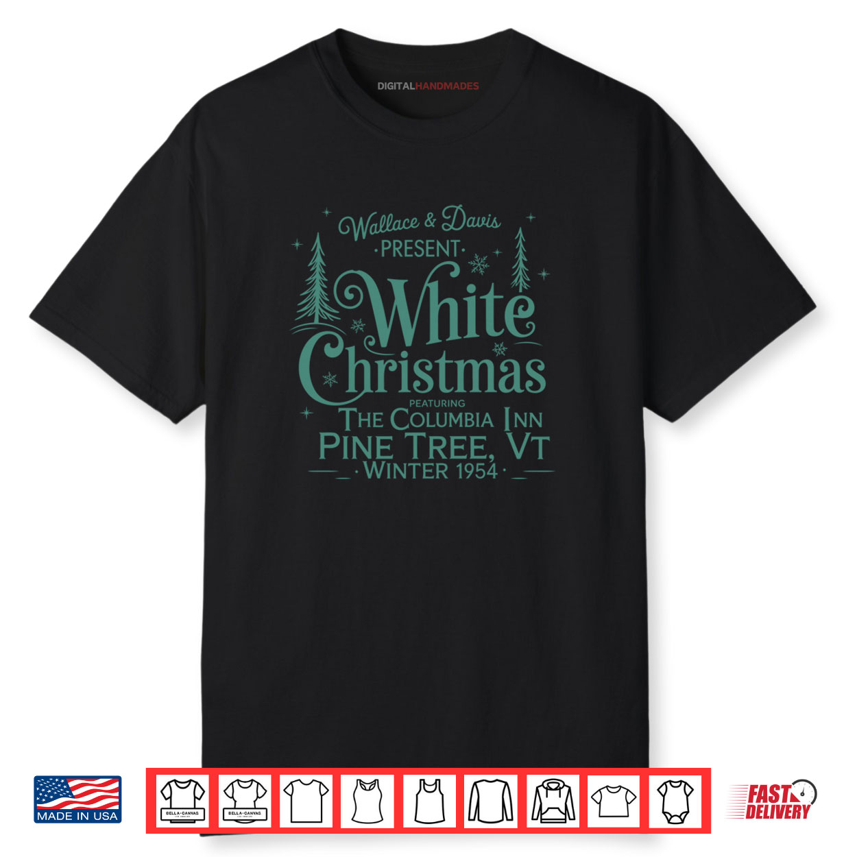 Wallace Davis White Christmas Xmas Christmas Holiday Shirt Wallace Davis White Christmas Xmas Christmas Holiday Shirt