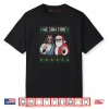 We Saw That Jesus And Santa Claus Ugly Christmas Shirt