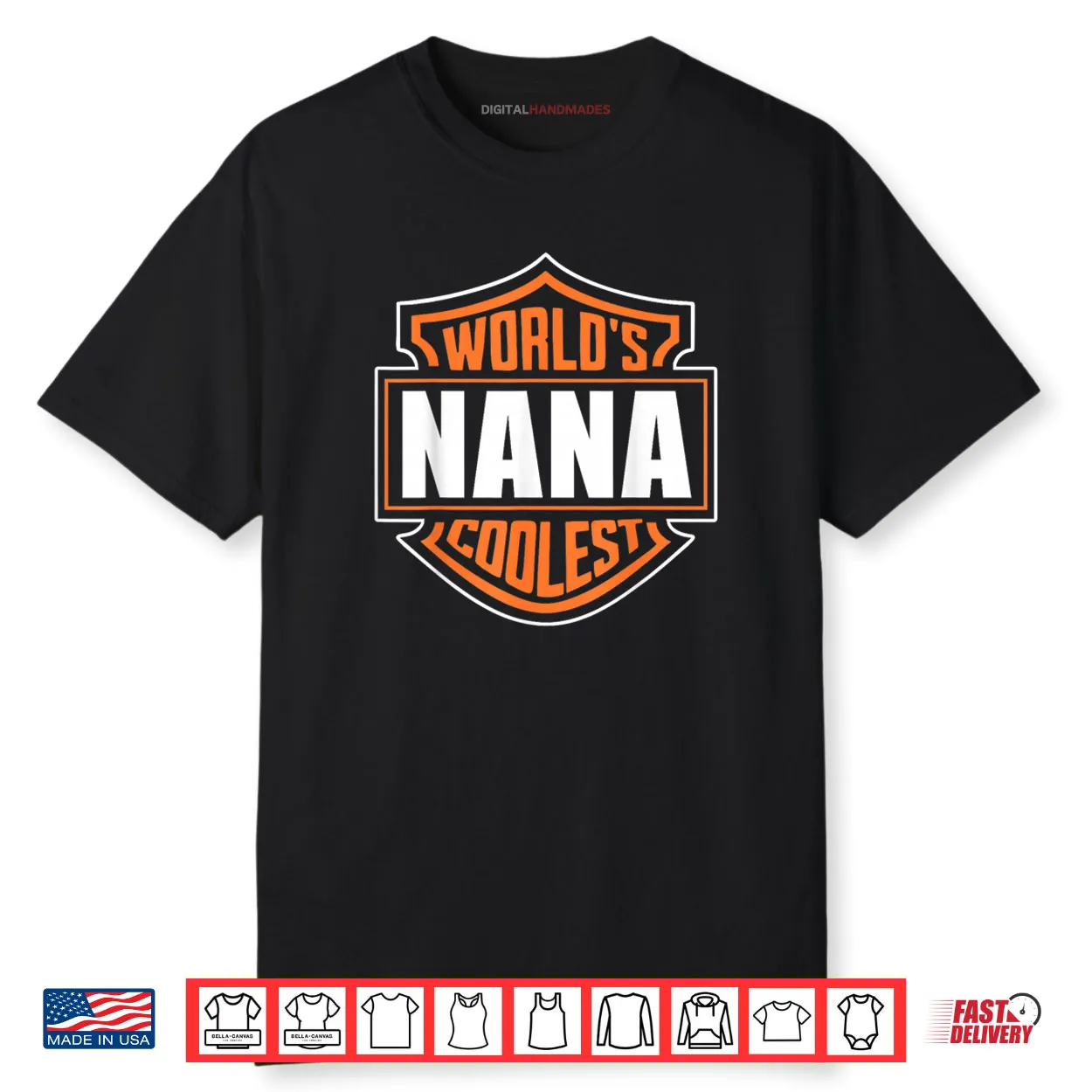 World’s Coolest Nana Matching Family Reunion Outfit Shirt World’s Coolest Nana Matching Family Reunion Outfit Shirt