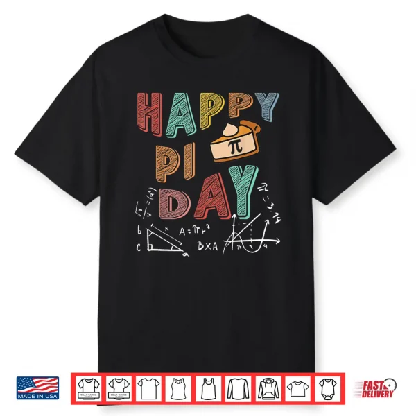 3.14 Pi Day Pie Day Pi Symbol For Math Lovers And Kids Shirt