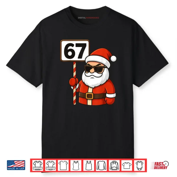 67 Meme Funny Six Seven Christmas Shirt