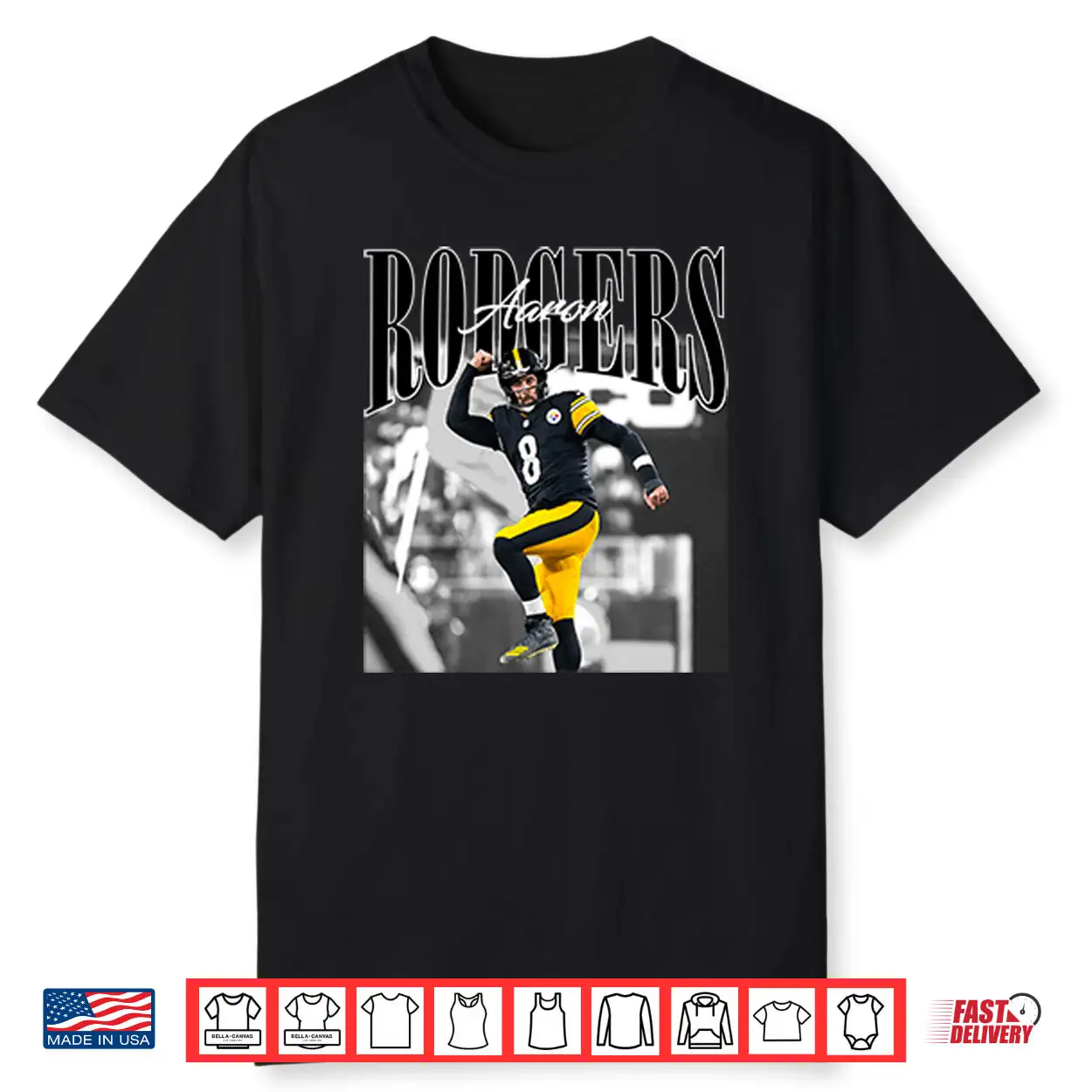 Aaron Rodgers Steelers Shirt Aaron Rodgers Steelers Shirt