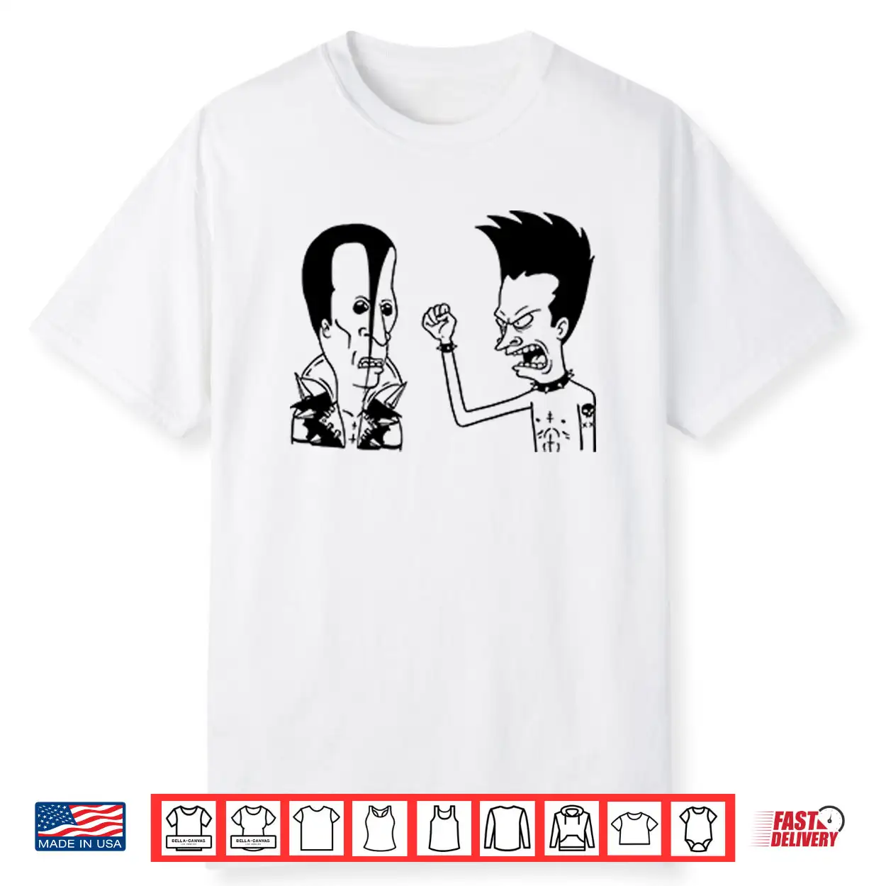 Beavis And ButtHead Misfits Shirt Beavis And ButtHead Misfits Shirt