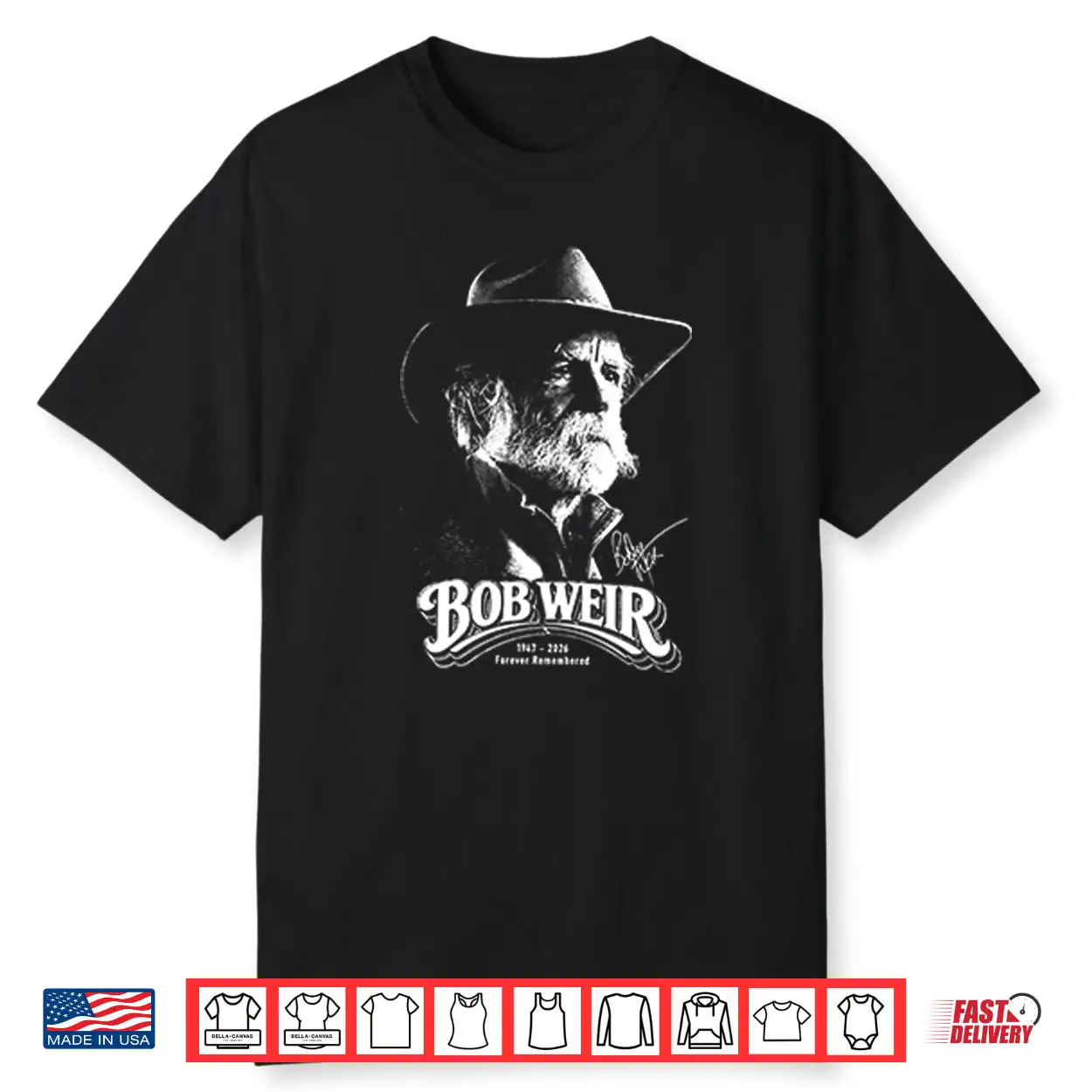 Bob Weir 1947 2026 Shirt Bob Weir 1947 2026 Shirt