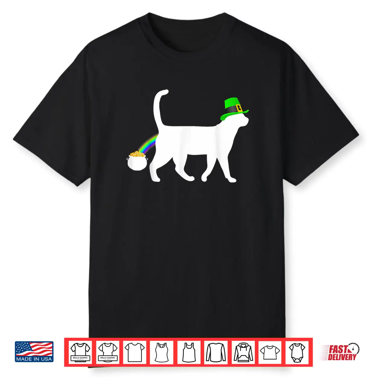 Cat Saint Patrick’s Day Tshirt Funny Cat St. Patty’s Day Shirt Cat Saint Patrick’s Day Tshirt Funny Cat St. Patty’s Day Shirt