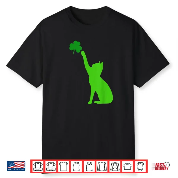 Cat Shamrock Saint Patrick’s Day Shirt