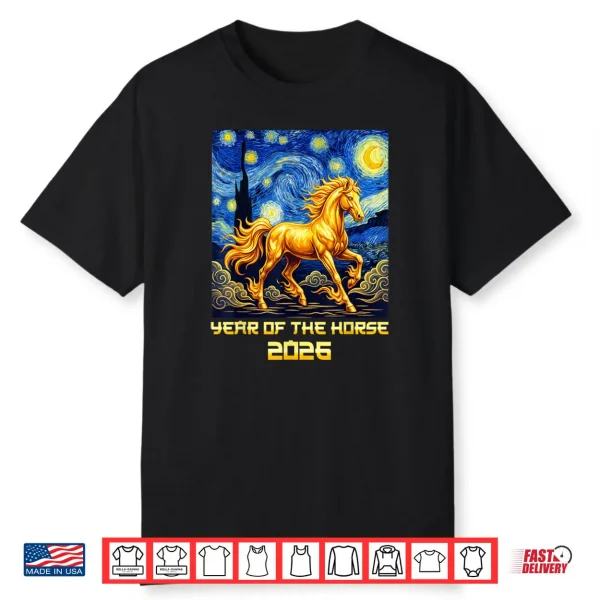 Chinese New Year 2026 Year of The Horse Lunar New Year 2026 Shirt