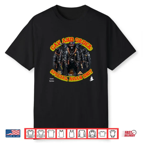 Crow Apparel Special Avian Unit Tactical Bird Squad Shirt