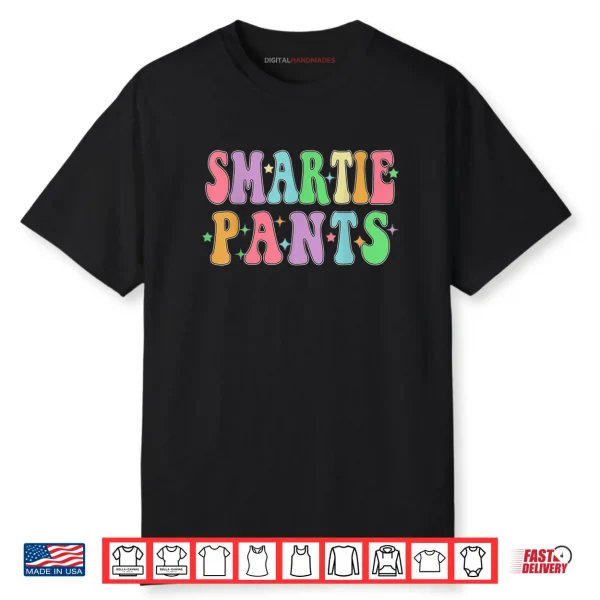 Cute Little Miss Smarty Pants Smartie Costume Halloween Game Shirt
