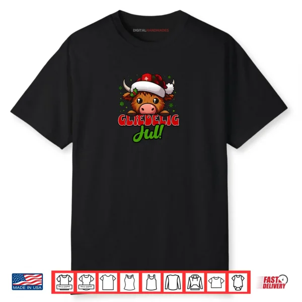 Danish Merry Christmas Glaedelig Jul Shirt