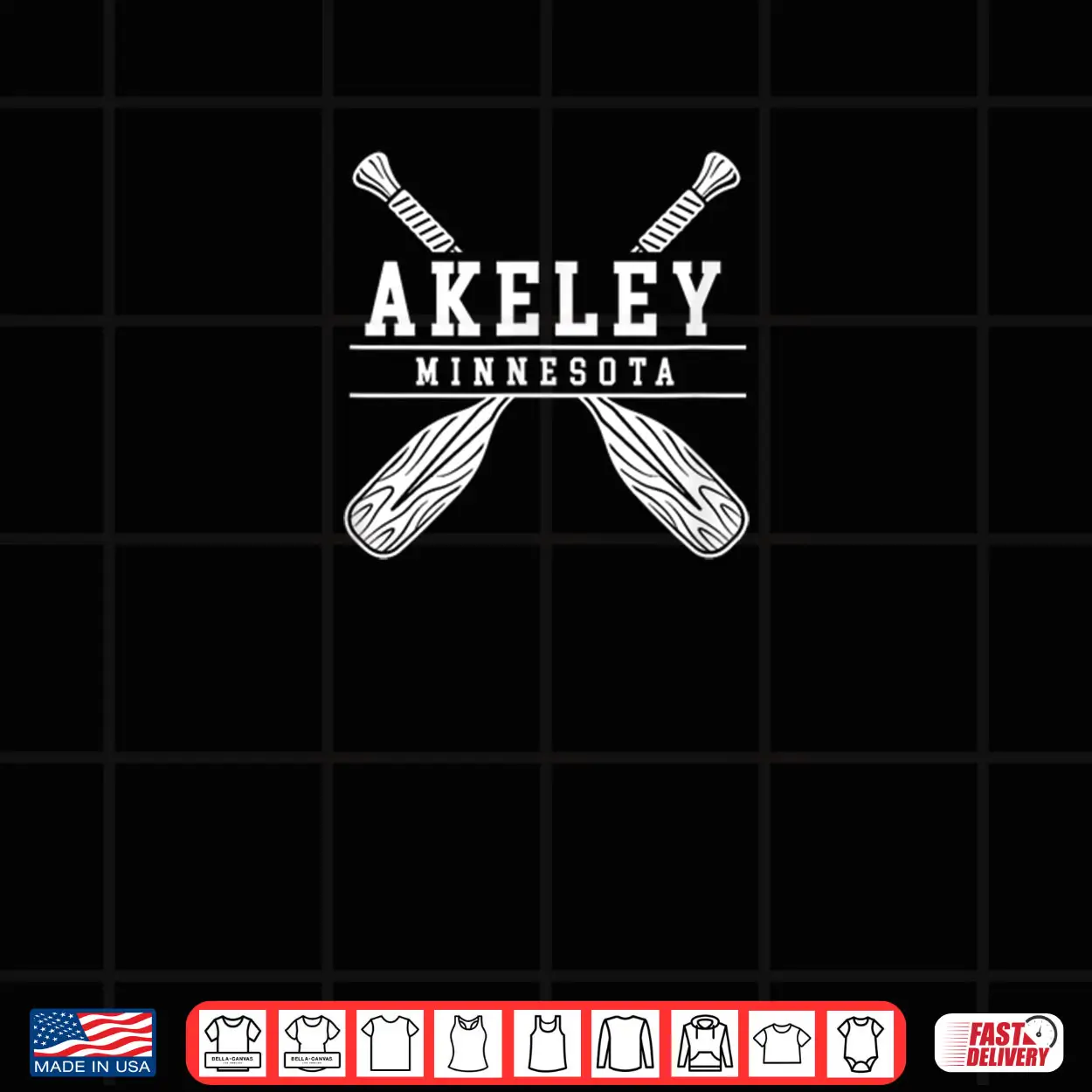 Akeley Minnesota Lake Paddle Outdoor Nature Shirt Akeley Minnesota Lake Paddle Outdoor Nature Shirt