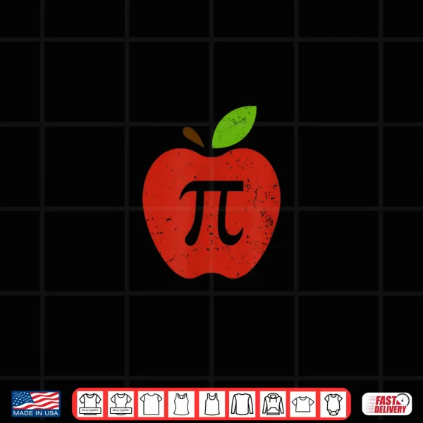 Design Apple Pi Day Maths Nerd Shirt