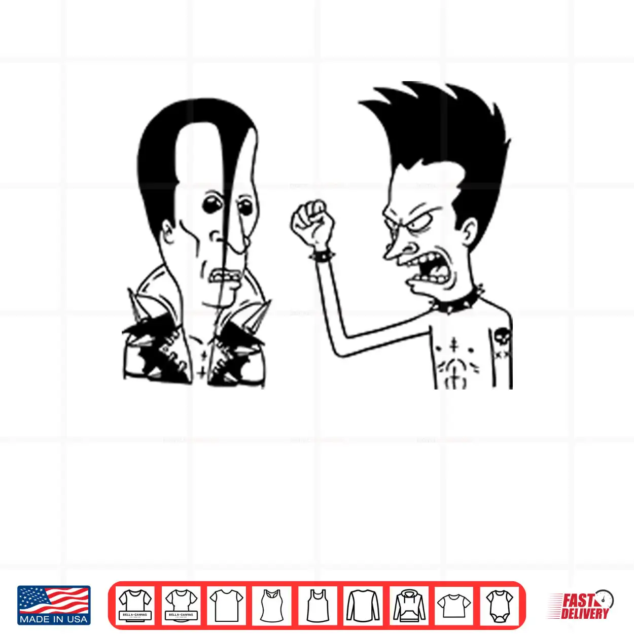 Beavis And ButtHead Misfits Shirt Beavis And ButtHead Misfits Shirt