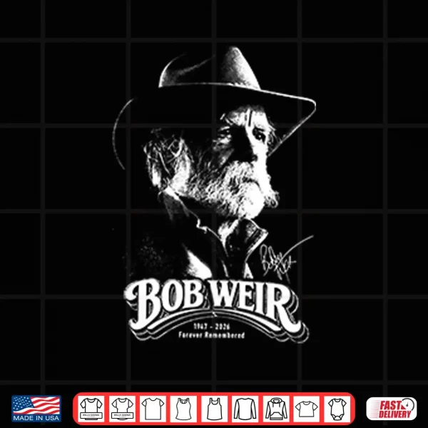 Bob Weir 1947 2026 Shirt 4 Design Bob Weir 1947 2026 Shirt