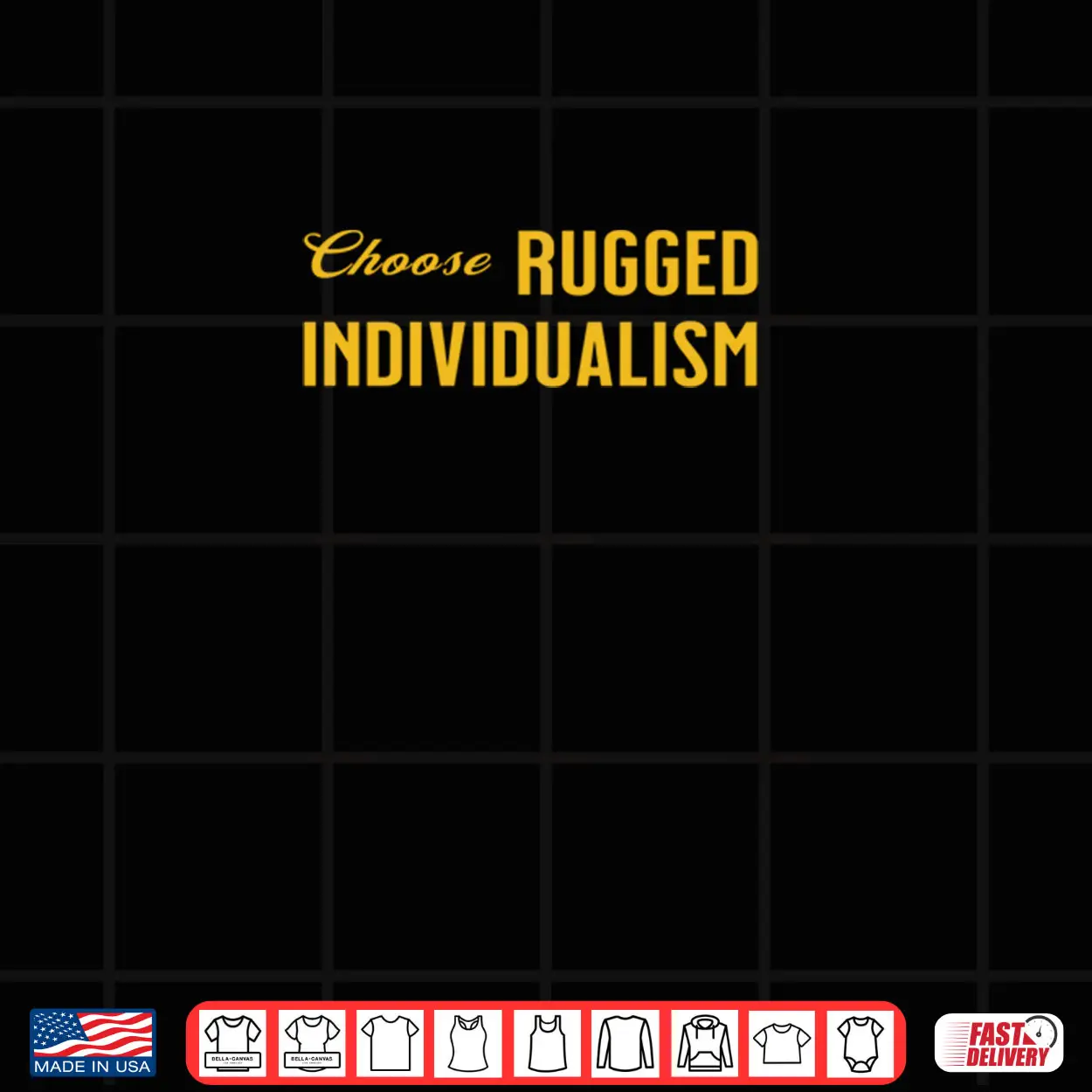 Choose Rugged Individualism Shirt Choose Rugged Individualism Shirt