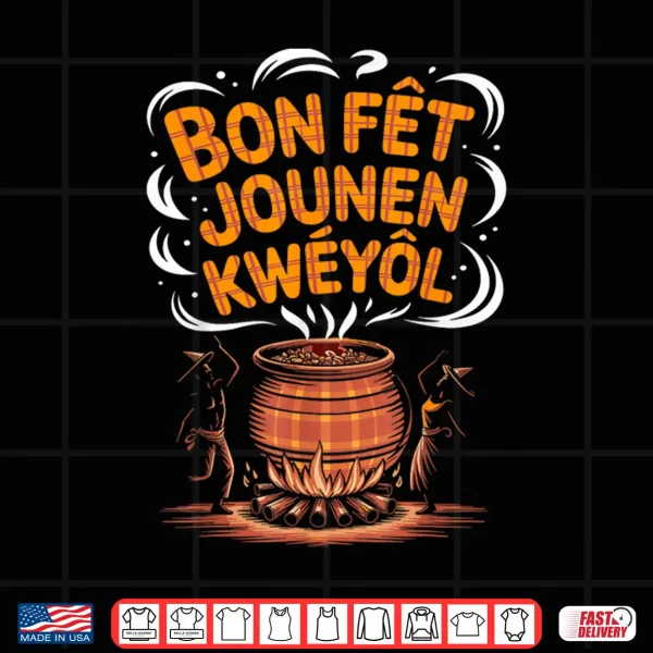 Design Creole Day St. Lucia Jounen Kweyol Dominica Men WomenS Shirt