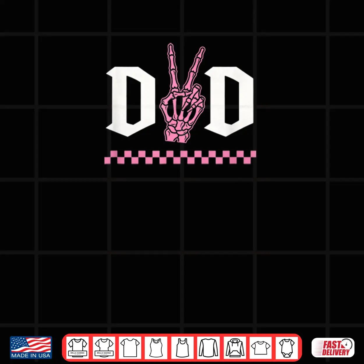 DAD of The Bad Two The Bone Birthday 2 Years Old Birthday Shirt DAD of The Bad Two The Bone Birthday 2 Years Old Birthday Shirt