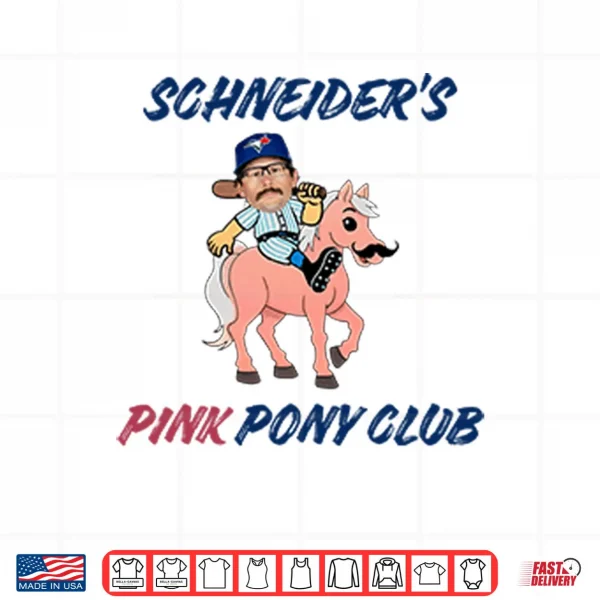Design Davis Schneiders Pink Pony Club Shirt