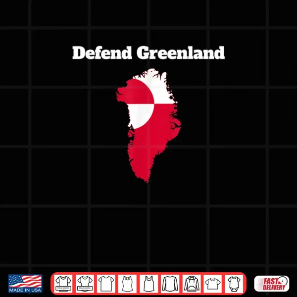 Design Defend Greenland I Stand for Greenland Shirt