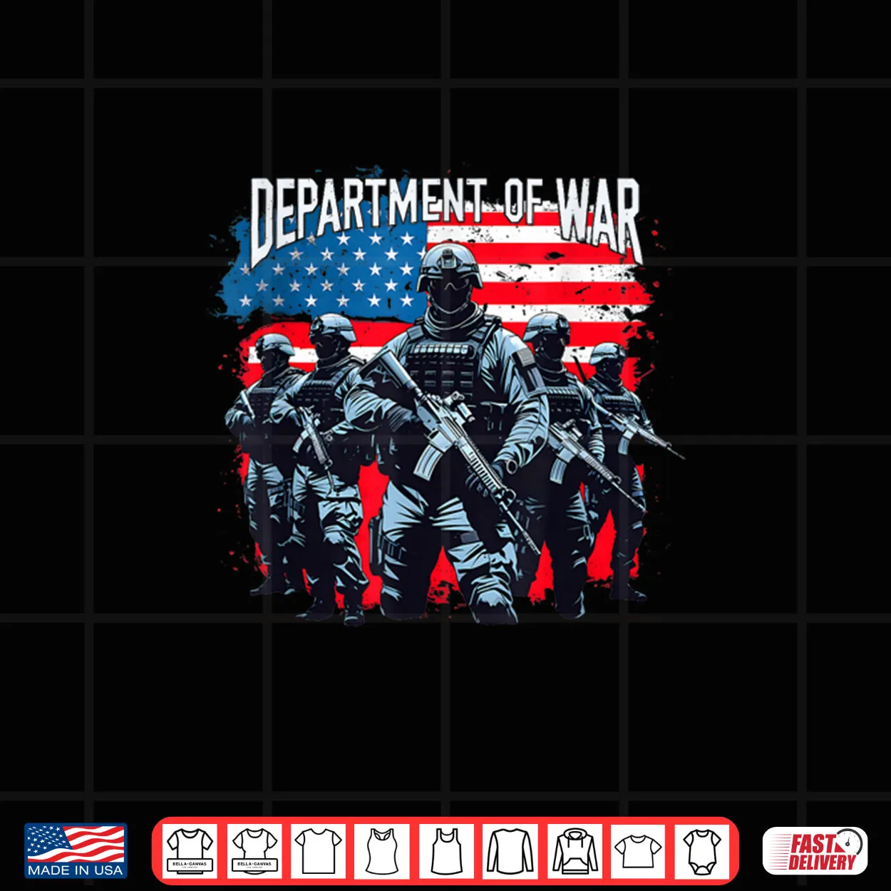 Department of War Military Soldier Patriotic US Flag Veteran Shirt Department of War Military Soldier Patriotic US Flag Veteran Shirt