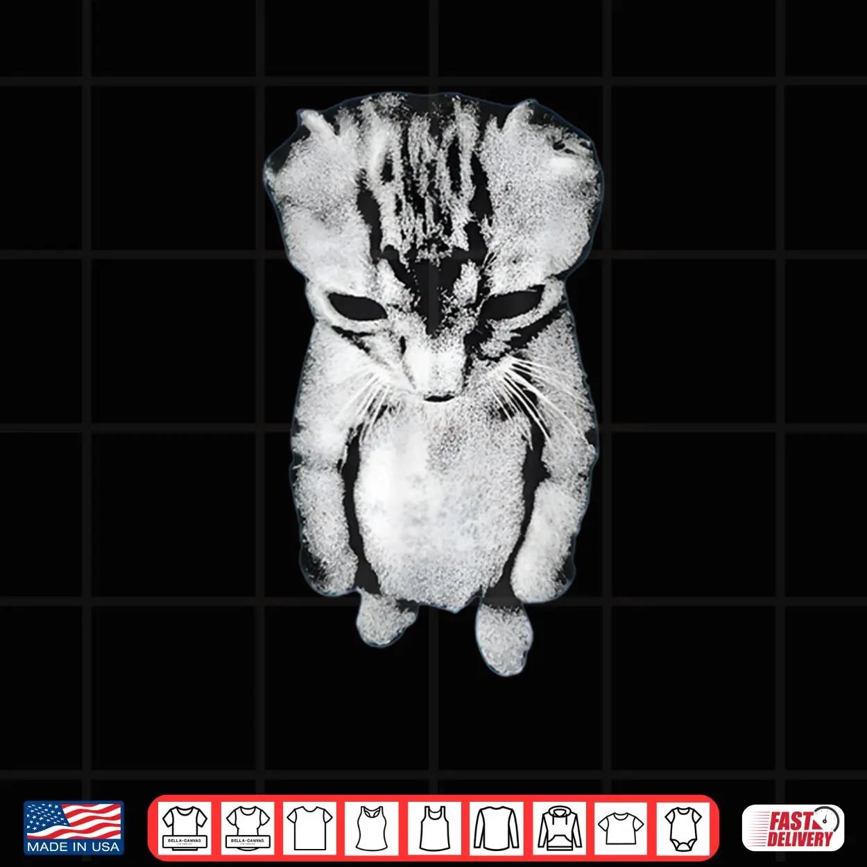 El Gato Munchkin Kitten Art Shirt El Gato Munchkin Kitten Art Shirt