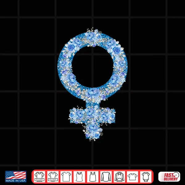 Design Feminist Symbol International March 8 WomenS Day Shirt