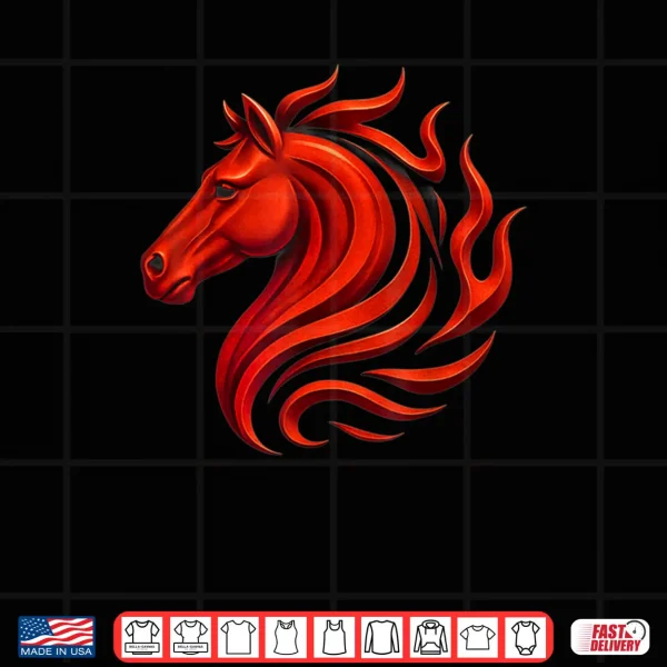 Fire Horse Chinese Zodiac Symbol 2026 Lunar New Year Shirt 4 Design Fire Horse Chinese Zodiac Symbol 2026 Lunar New Year Shirt