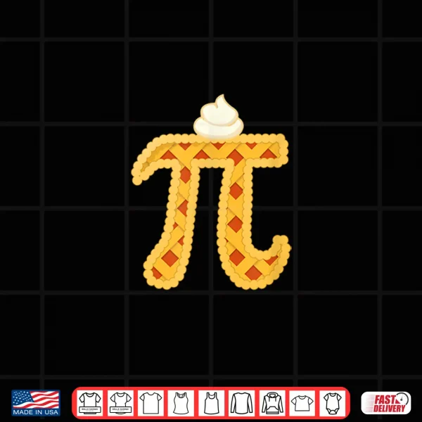 Design Funny Apple Pi Pie Pun Math Teacher Gift Pi day 2020 Shirt