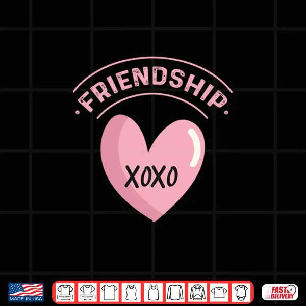 Design Galentines Day Shirts Women Friendship XOXO Galentines Day Shirt