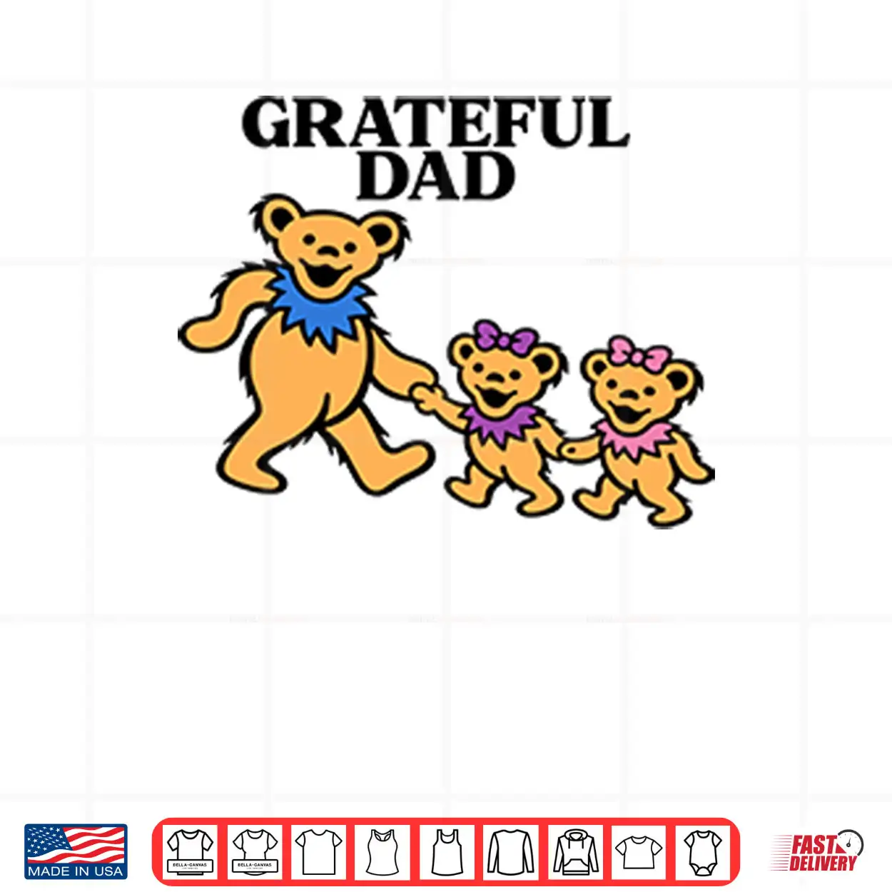 Grateful Dad Bears Grateful Dead Shirt Grateful Dad Bears Grateful Dead Shirt