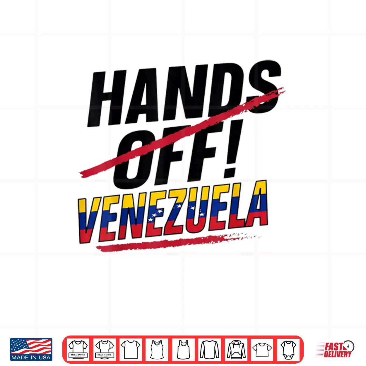 Hands Off Venezuela Art Shirt Hands Off Venezuela Art Shirt