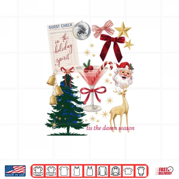 Design Holiday Vibes In the Holiday Spirit Shirt