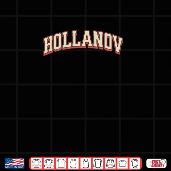 Design Hollanov Sports Fan Shirt