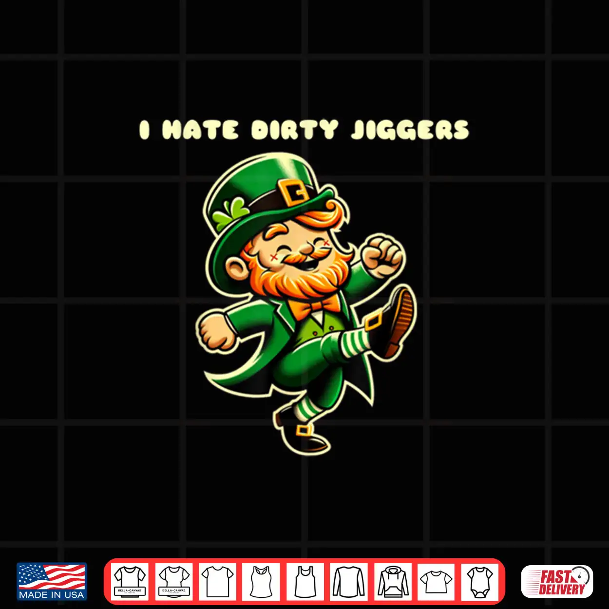 I hate dirty jiggers quotes st Patrick’s day leprechaun Shirt I hate dirty jiggers quotes st Patrick’s day leprechaun Shirt