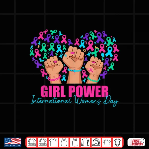 Design International Womens Day March 8 Accelerate Action Inclusion Shirt