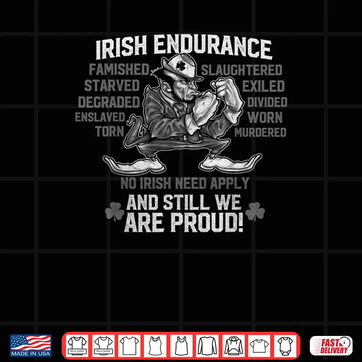 Irish Endurance Shirt Irish American Pride Irish Endurance Shirt Irish American Pride